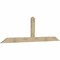 Ekena Millwork Portland Rough Sawn Timber Gable Bracket, Douglas Fir, 108"W x 31 1/2"H x 2"D x 6"F, 7/12 Pitch GBW108X31X0206POR00RDF - alternate 5